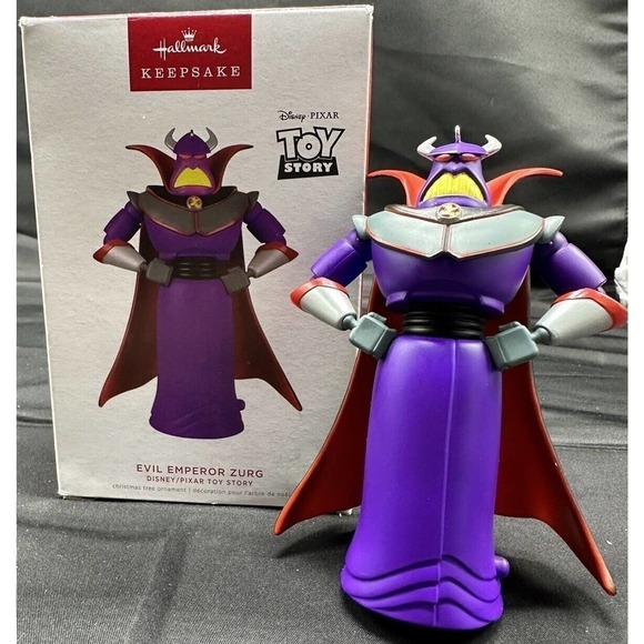 Hallmark Other - Hallmark 2022 Ornament Disney Pixar Toy Story Evil Emperor Zurg Light & Sound